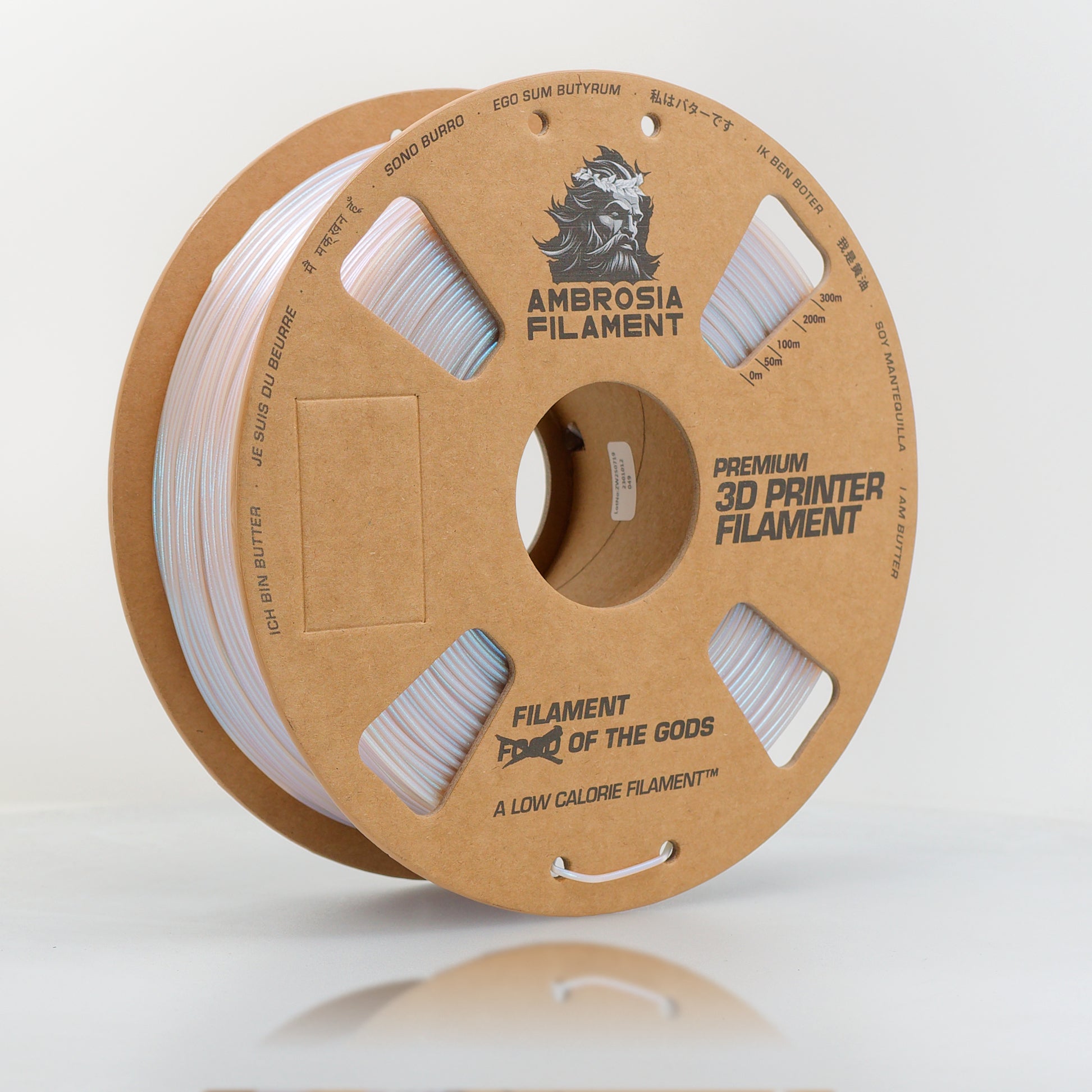 ドル・アムロス Foil 1枚 AMBROSIA Dolos Color Shifting PLA Filament of the Gods - 1KG Bambu