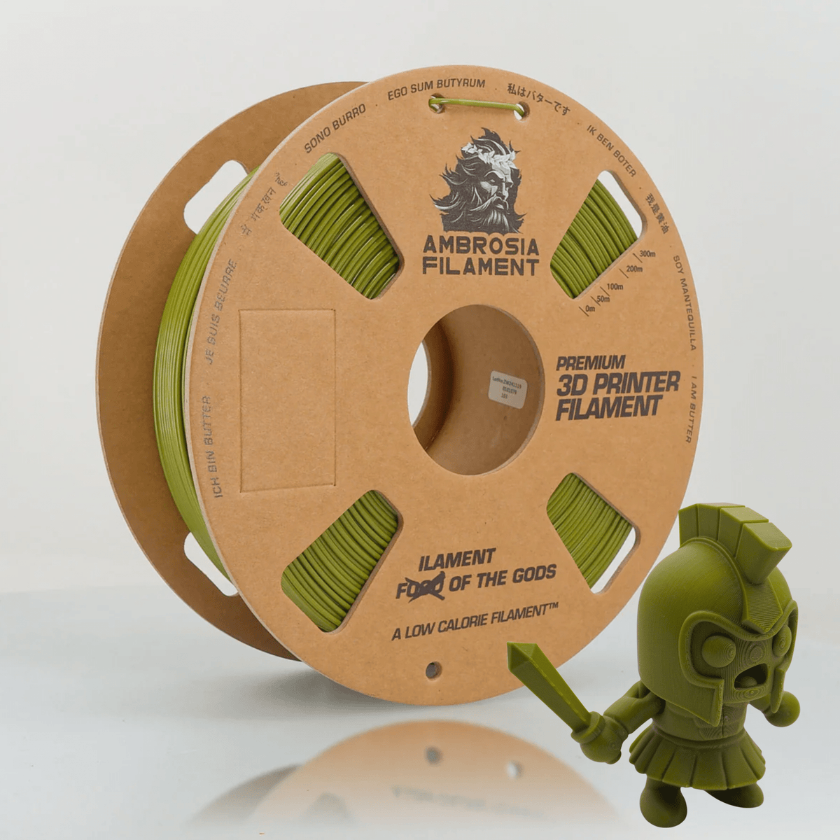 AMBROSIA ASA Filament of the Gods - 1KG Bambu AMS Friendly Cardboard Spools Premium 3D Printing Filament House ASA - West3D 3D Printing Supplies - AMBROSIA FILAMENT