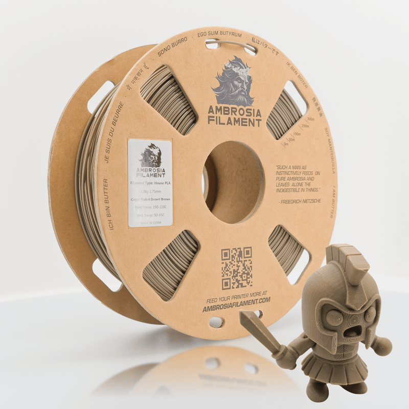 AMBROSIA ASA Filament of the Gods - 1KG Bambu AMS Friendly Cardboard Spools Premium 3D Printing Filament House ASA - West3D 3D Printing Supplies - AMBROSIA FILAMENT