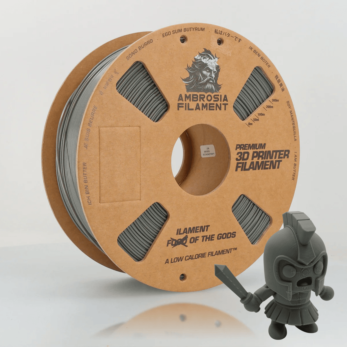 AMBROSIA ASA Filament of the Gods - 1KG Bambu AMS Friendly Cardboard Spools Premium 3D Printing Filament House ASA - West3D 3D Printing Supplies - AMBROSIA FILAMENT