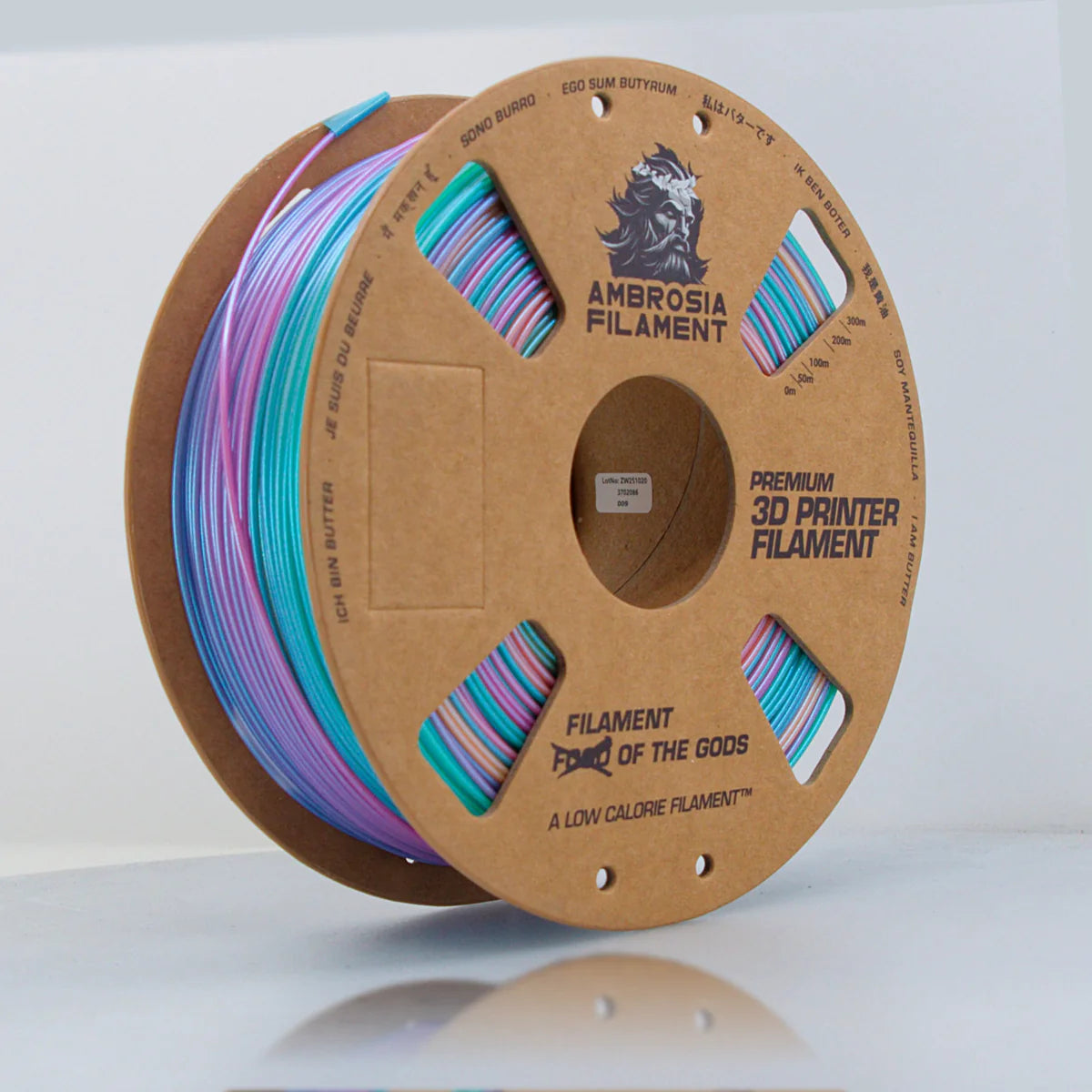 AMBROSIA Dolos Color Shifting PLA Filament of the Gods - 1KG Bambu